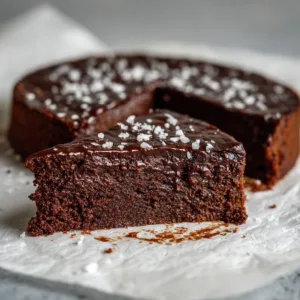 Flourless Coconut Milk Chocolate Cake