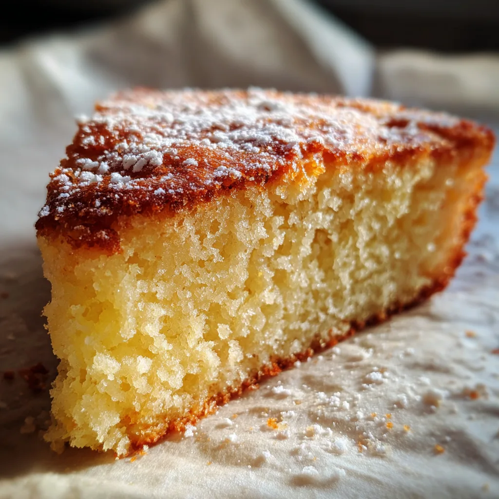Flourless Ricotta Lemon Cake