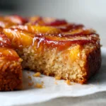 Juicy Georgia Peach Upside-Down Cake