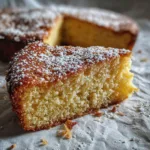 Golden Almond Ricotta Tea Cake