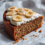 Healthy Banana Oat Cake