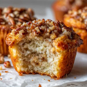 Cottage Cheese Cinnamon Roll Muffins
