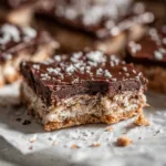 No-Bake Chocolate Marie Biscuit Dessert