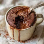 3-Ingredient Nutella Mug Cake
