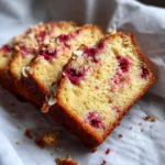No Flour Raspberry Almond Loaf Cake
