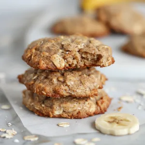 Oat Banana Cookies