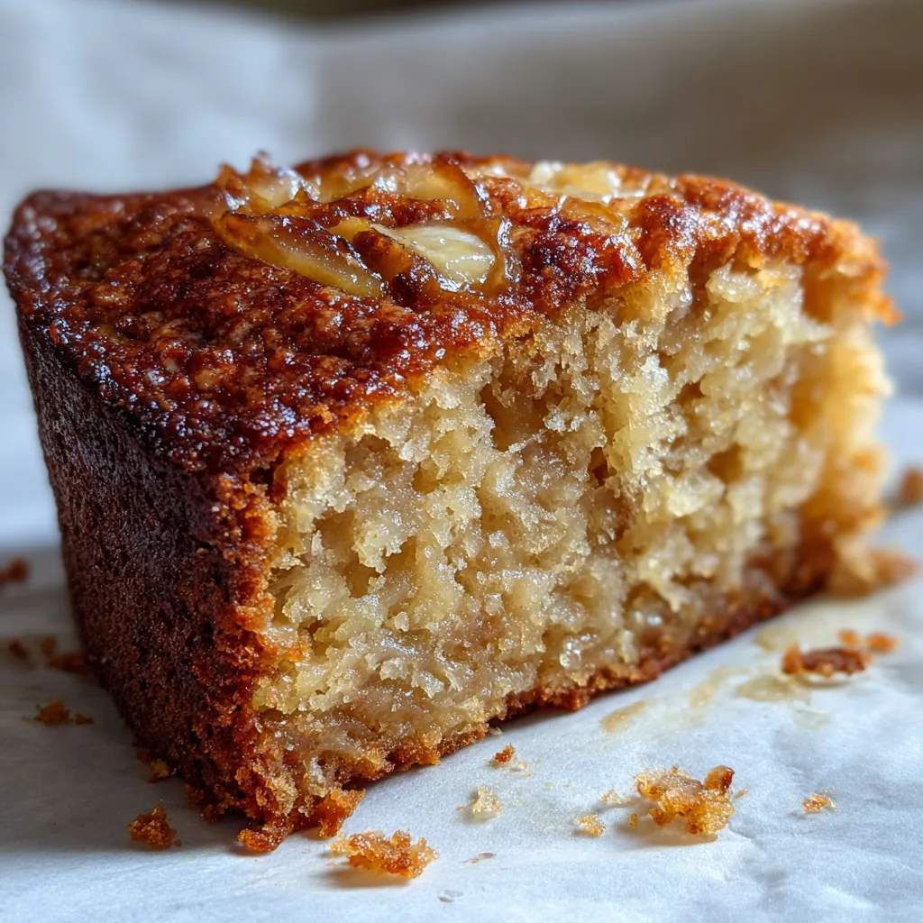 Moist Pear Date Yogurt Cake