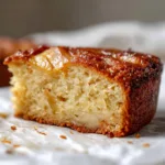 Moist Pear Date Yogurt Cake