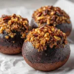 Pecan Pie Brownie Bombs