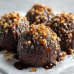 Pecan Pie Brownie Bombs