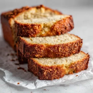 Soft Banana Cottage Cheese Bread