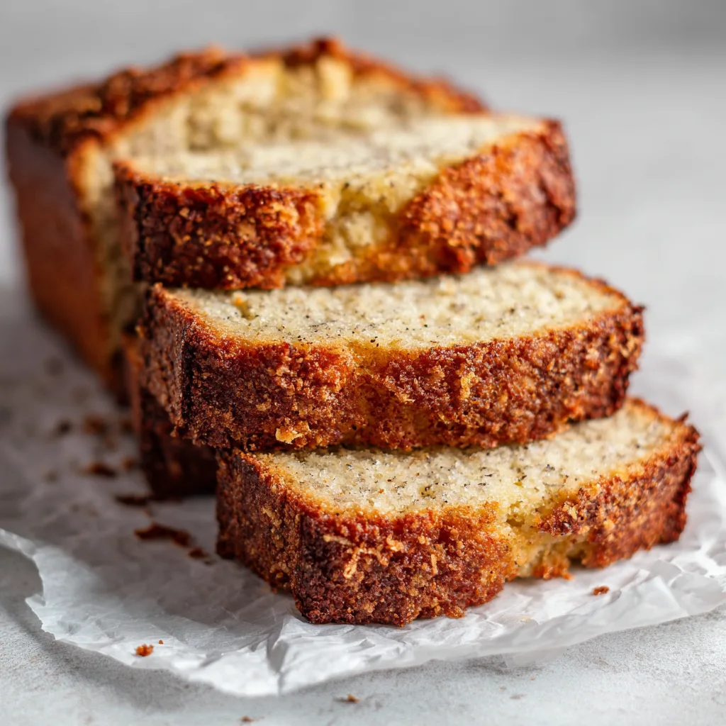 Soft Banana Cottage Cheese Bread