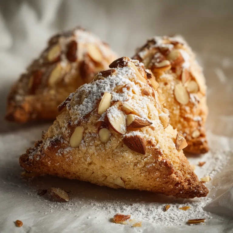 Soft Ricotta Almond Pillows