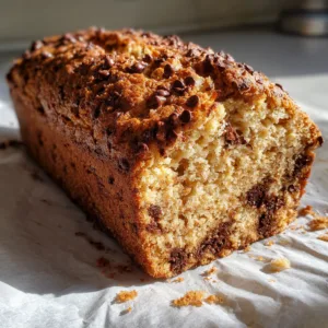 Oat Chocolate Chip Cake