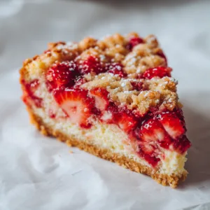 Strawberry Cheesecake Dump Cake