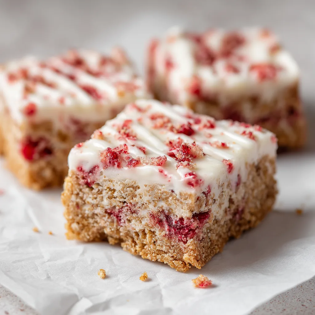 Strawberry Yogurt Clusters
