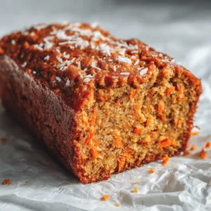 Sugar-Free Carrot Cake Banana Bread