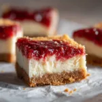 These Shockingly Creamy Sugar-Free Strawberry Cheesecake Bars Will Change Dessert Forever