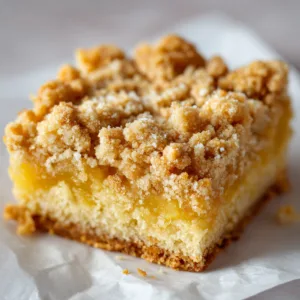 Sweet Pineapple Crumble Bars!