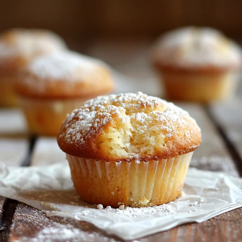Vanilla Yogurt Muffins