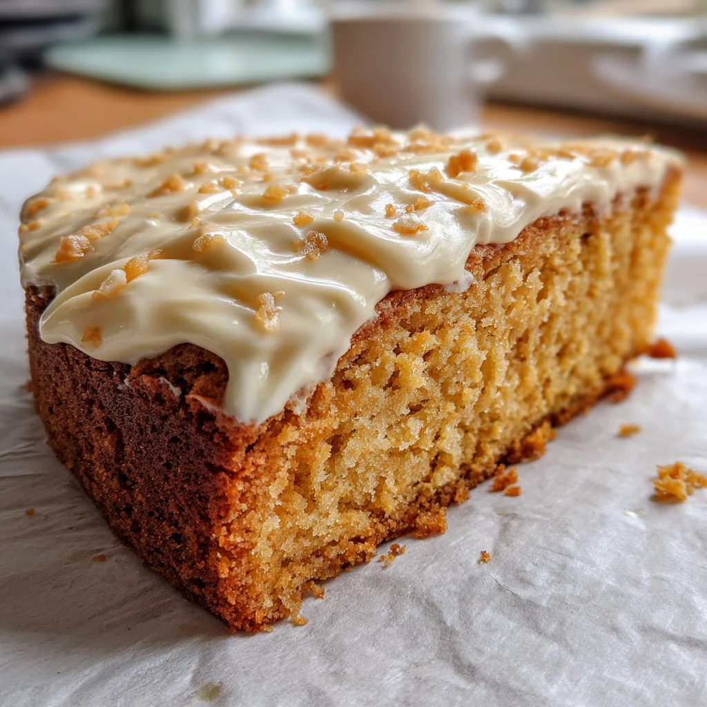 White Bean Blondie Cake