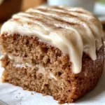 Applesauce Cake with Cinnamon Cream Cheese Frosting