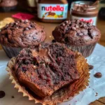 Irresistible Gooey Nutella Stuffed Muffins (Bakery-Style Bliss You NEED to Try!)