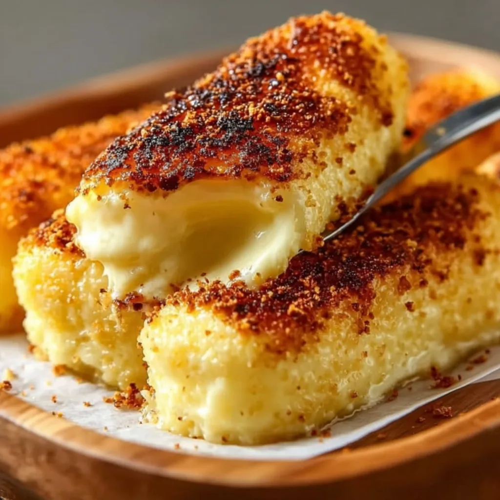 Crispy Golden Cheese Sticks