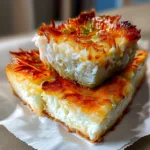 Flourless Coconut Cream Cottage Cheese Pie Bars