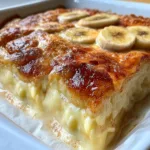 Banana Custard Snack Bake
