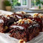 Chocolate Banana Oat Cake