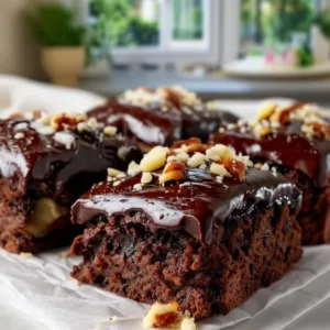 Chocolate Banana Oat Cake