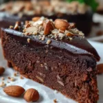 Flourless Chocolate Almond Yogurt Cake