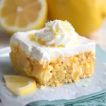 Amazing Keto Lemon Poke Cake