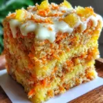 Hawaiian Carrot Pineapple Cake