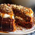 No Sugar Flourless Carrot Cake