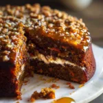 No Sugar Flourless Carrot Cake