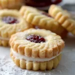 Bakery-Style Strawberry Butter Sandwich Cookies