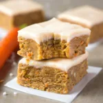 No-Bake Carrot Cake Breakfast Bars