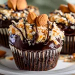 Sugar-Free Almond Joy Cupcakes