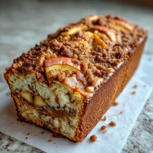Apple Cinnamon Yogurt Loaf
