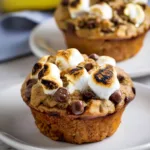Banana S’mores Muffins