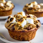 Banana S’mores Muffins