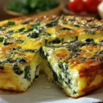 Cottage Cheese Crustless Quiche