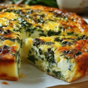 Cottage Cheese Crustless Quiche