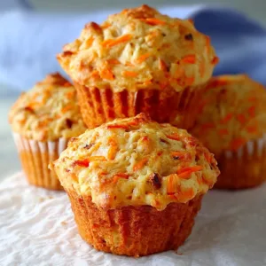 Carrot Cottage Cheese Muffins