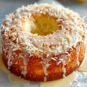 Tropical Coconut Cake
