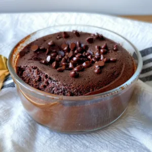 2-Minute Chocolate Lava Cake