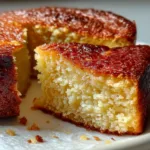 Vanilla Almond Cake with No Sugar or Flour