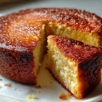 Vanilla Almond Cake with No Sugar or Flour